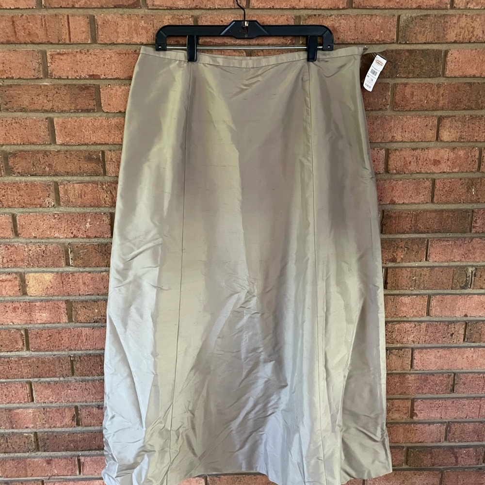 Vintage Talbots Silk Women's Skirt